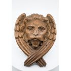 Carved wood - Lion (symbol of saint Marc) - 18th century