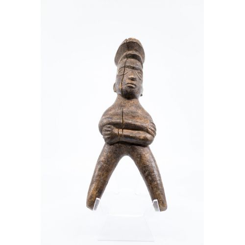 Fetish in the shape of slingshot - Lobi, Burkina Faso, early 20th century