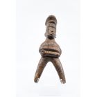Fétiche en forme de lance-pierre - Lobi, Burkina Faso, début 20e siècle 