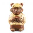 Vase anthropomorphe (anse-goulot en étrier) - Mochica (100 ACN - 600 PCN)