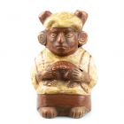 Vase anthropomorphe (anse-goulot en étrier) - Mochica (100 ACN - 600 PCN)
