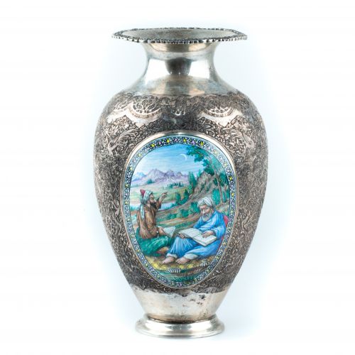 Silver vase - Iran